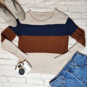 women’s american eagle striped sweater